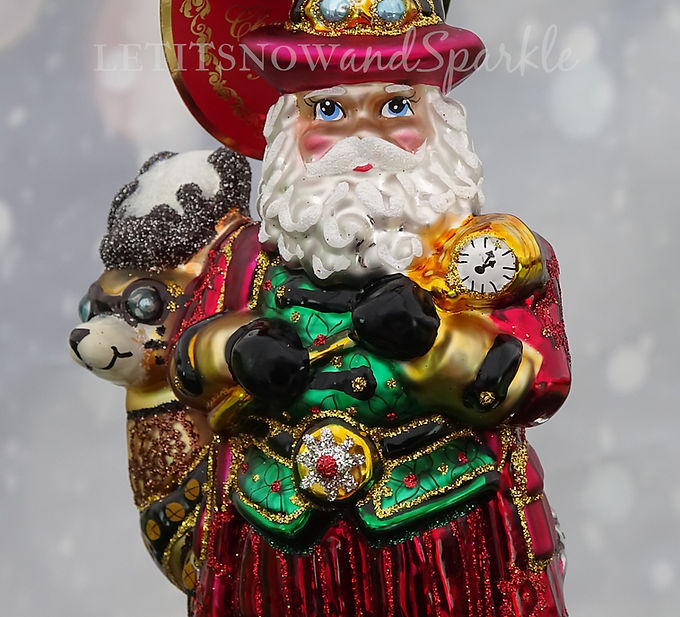 Christopher Radko Steampunk Santa! 1019865
