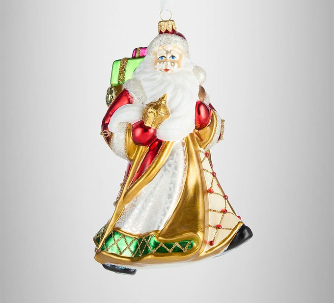 Waterford Holiday Heirlooms Santa Ornament 1080331
