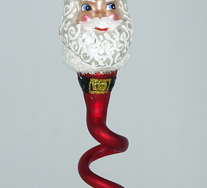 Christopher Radko Corkscrew Claus Santa 1020420