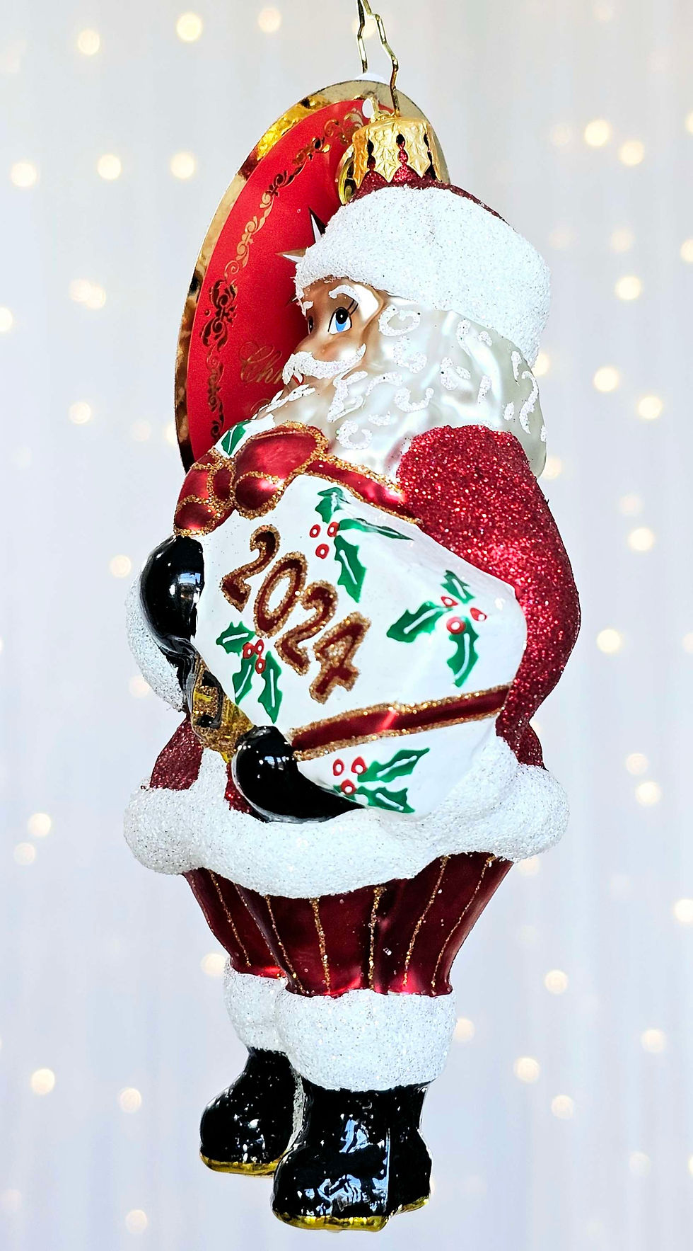 Thumbnail: Christopher Radko Santa's Special Gift 2024 1021971