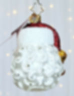 Christopher Radko Little Gem Sparkling Santa Nick 1021713