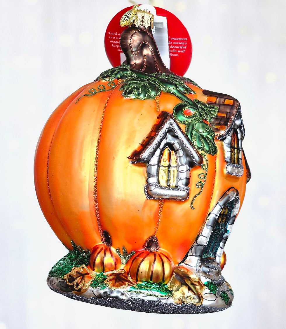 Thumbnail: Christopher Radko Pumpkin Patch Abode 1022285 Ornament