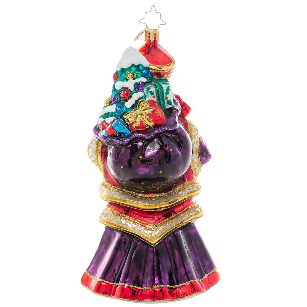 Thumbnail: Christopher Radko Patron Saint of Christmas Santa 1021069 Christmas Ornament
