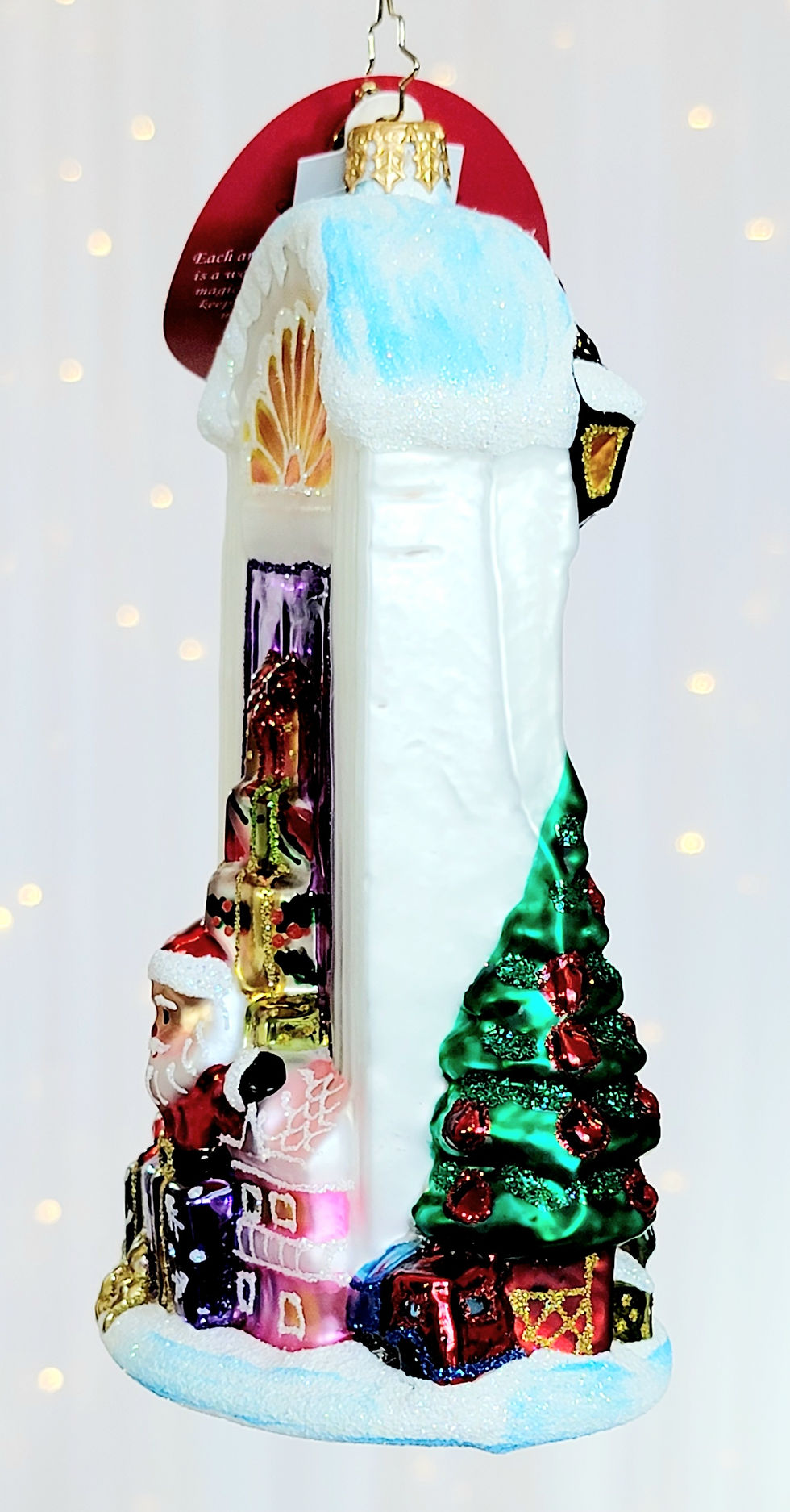 Thumbnail: Christopher Radko Christmas Deliveries Santa Door 1021008 Ornaments