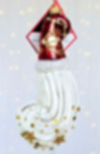 HeARTfully Yours Vintage Inspired 5.5" Winder Wind Santa #30321 Christmas Tree Ornament for Sale