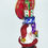 Thumbnail: Christopher Radko Timely Turn Around Santa 1019360 Christmas Ornament