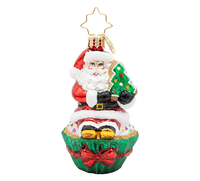 Christopher Radko Cupcake Claus Gem 1022734