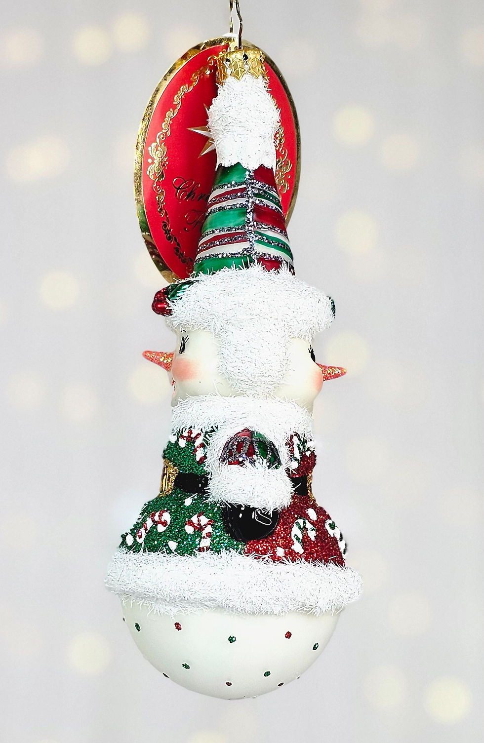 Thumbnail: Christopher Radko Twice As Nice Snowman 1021380