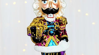 Christopher Radko Cracking Commander 1021134 Christmas Ornament