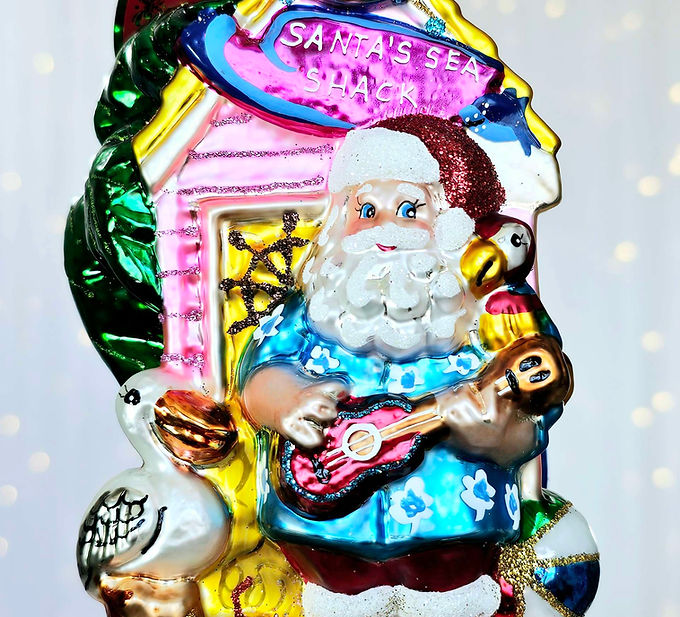 Christopher Radko Santa's Seaside Shack 1022063