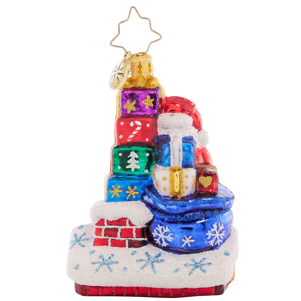 Thumbnail: Christopher Radko 2023 Another Wonderful Year Gem 1021417 Christmas Ornament
