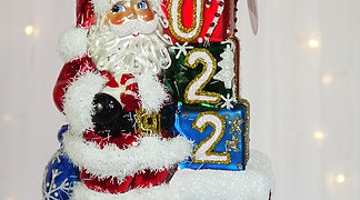 Christopher Radko 2022 Dated Another Wonderful Year Santa 102100