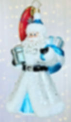 Christopher Radko Icy Elegance St. Nick 1022060 Christmas Ornament