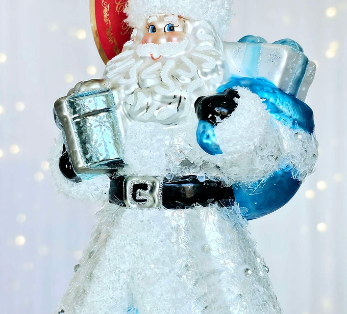 Christopher Radko Icy Elegance St. Nick 1022060