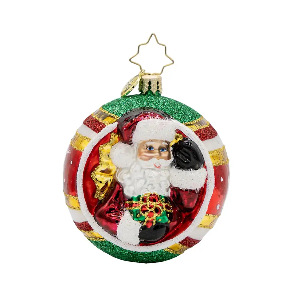 Thumbnail: Christopher Radko St. Nick's Spherical Cheer Gem 1022266