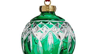 Waterford 2024 Lismore Bauble Green Christmas Ornament 1071527