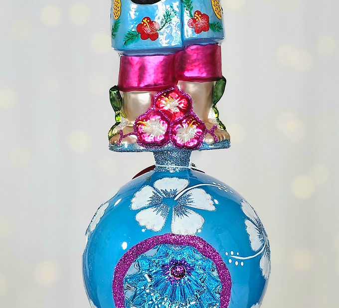 Christopher Radko Island Time Finial Tree Topper 1020821