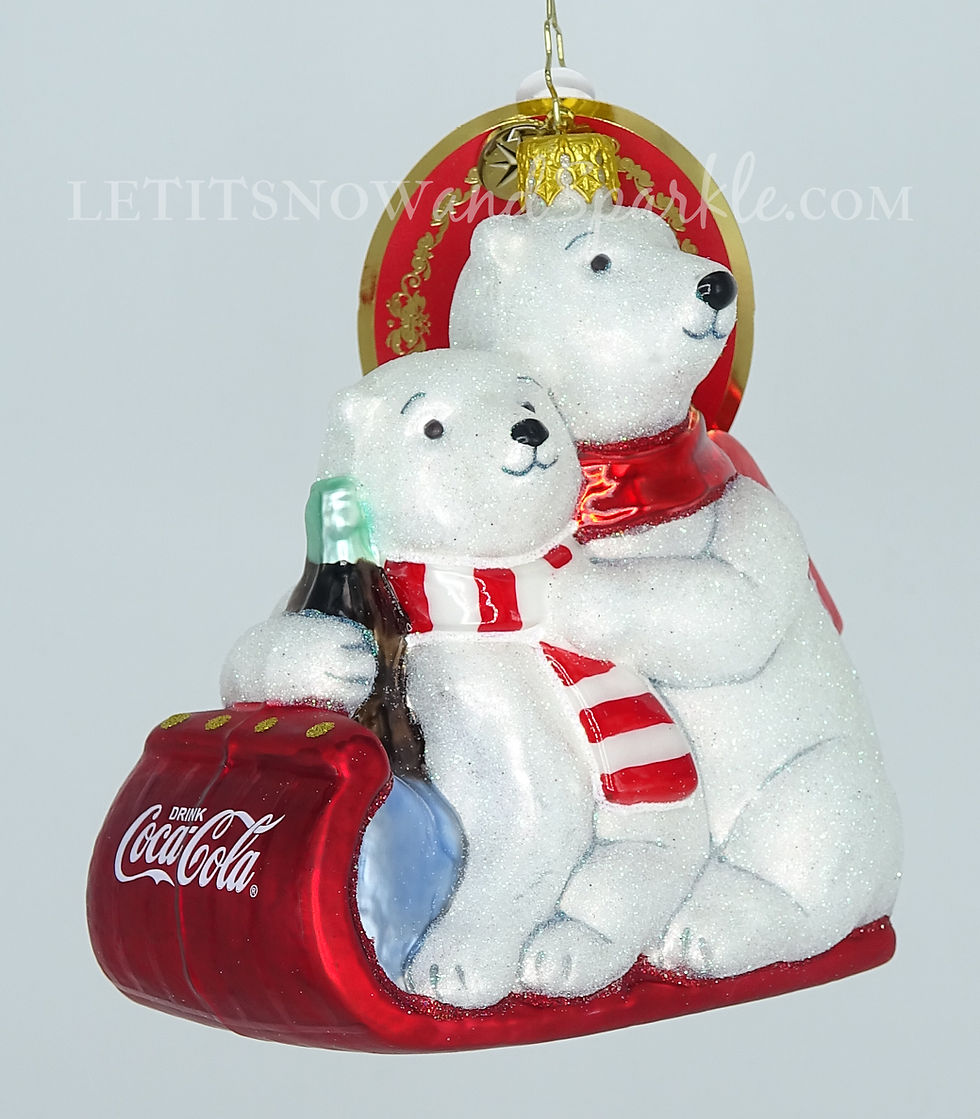 Thumbnail: Christopher Radko The "Paws" That Refreshes Coca-Cola Bears 1020504