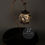Thumbnail: Bohemian Copper Filigree Mosaic Turkish Swan Neck Table Lamp