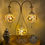 Thumbnail: Turkish\Moroccan Stained Glass Mosaic Table Lamp | Triple Shade Design