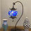 Thumbnail: Bohemian Copper Filigree Mosaic Turkish Swan Neck Table Lamp