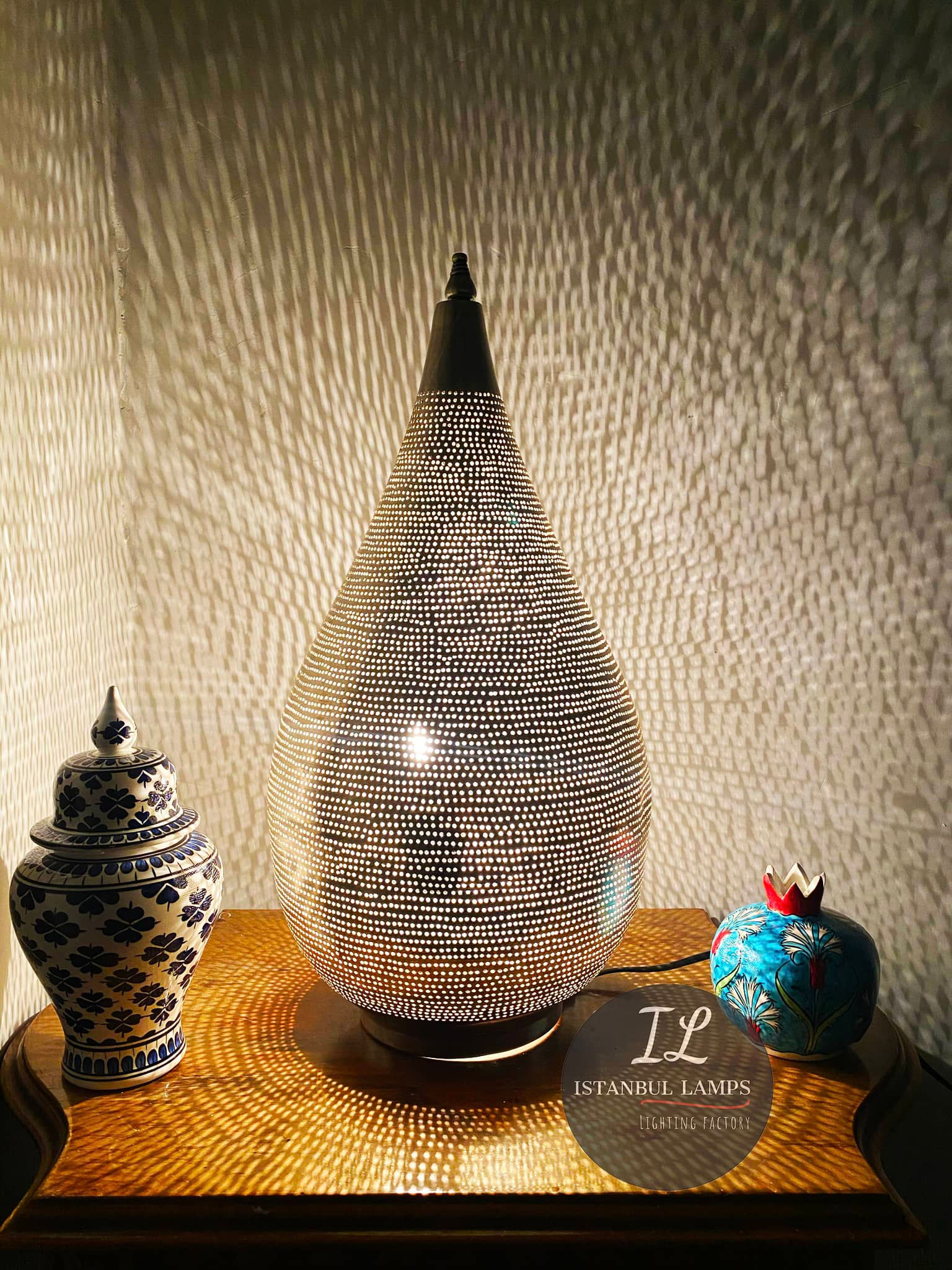 Handmade Moroccan/Turkish Housewarming Table Lamp