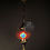 Thumbnail: One Piece Mosaic Pendant Lamp Traditional Golden Design