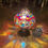Thumbnail: Bohemian Turkish/Moroccan Stained Glass Mosaic Table Lamp
