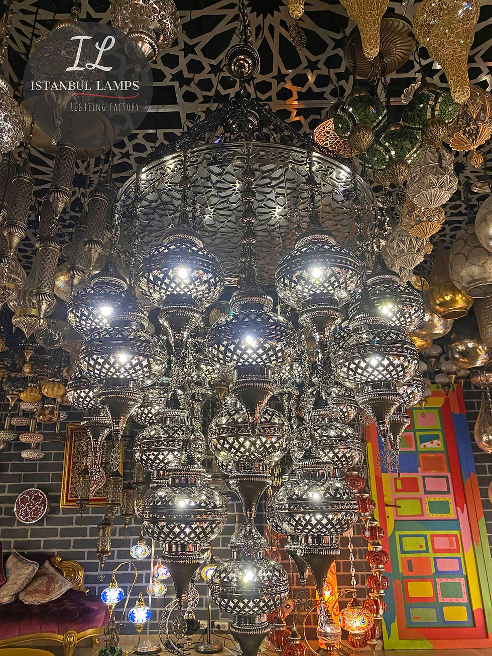 Thumbnail: Turkish\Moroccan Pendant Chandelier | Stairway Lighting