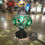 Thumbnail: Bohemian Turkish/Moroccan Stained Glass Mosaic Table Lamp