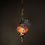 Thumbnail: One Piece Mosaic Pendant Lamp Traditional Golden Design