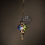 Thumbnail: One Piece Mosaic Pendant Lamp Traditional Golden Design