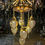 Thumbnail: Turkish-Moroccan Fusion Gold Laser Cut Hanging Chandelier: A Modern Marvel