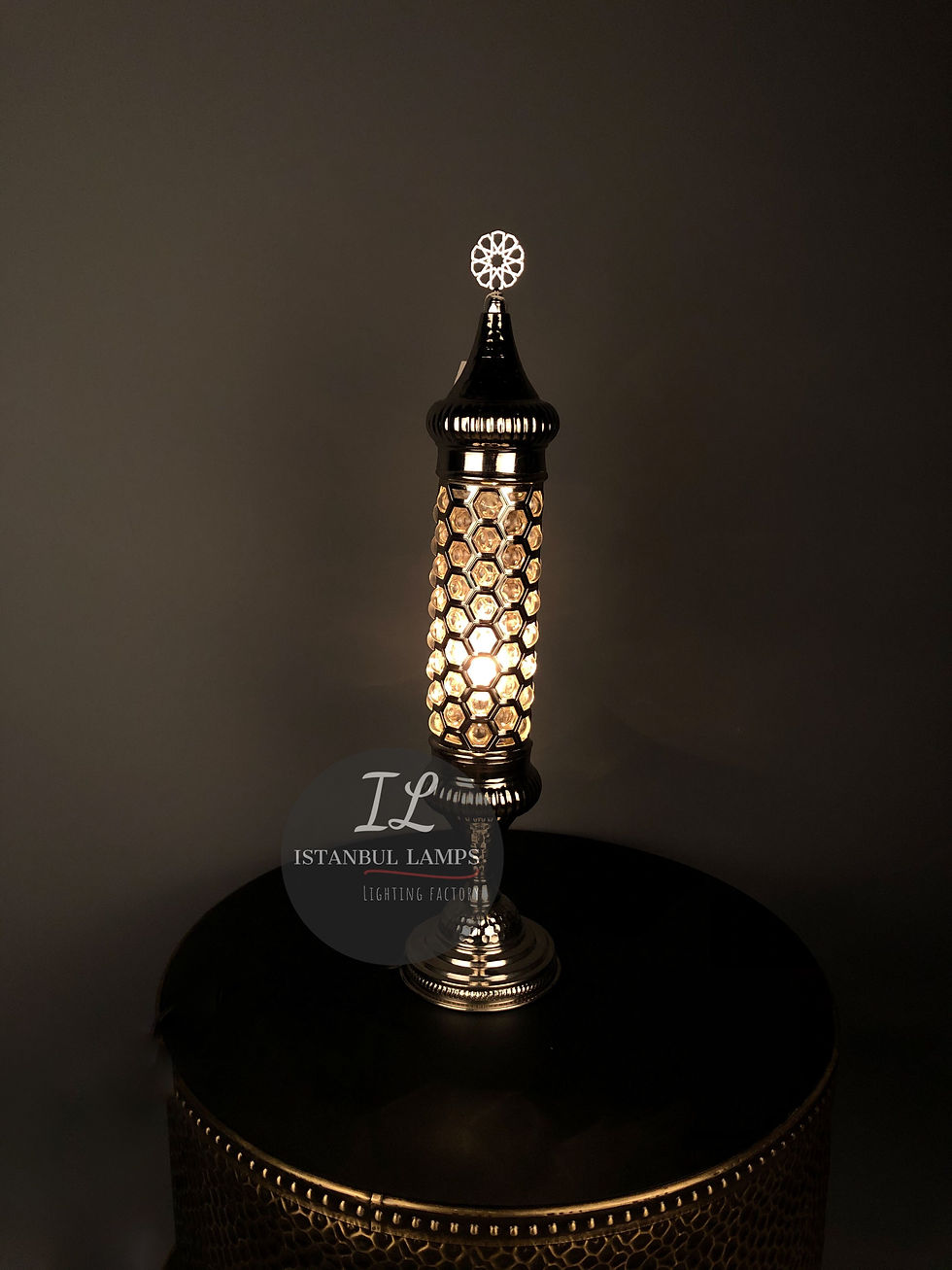 Pomegranate Istanbul Table Lamp - Red