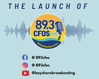 Welcome to 89.3 The NEW CFOS FM, Putting Grey Bruce First! New area radio station launched Friday August 1st at 8:10 am.
