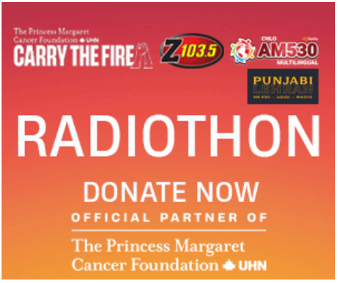 Z1035 AND AM530 CHLO ANNOUNCE 3RD ANNUAL RADIOTHON FORTHE PRINCESS MARGARET CANCER FOUNDATION