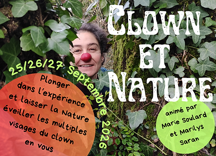 flyer clown et nature