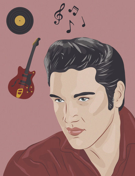 Elvis Illustration