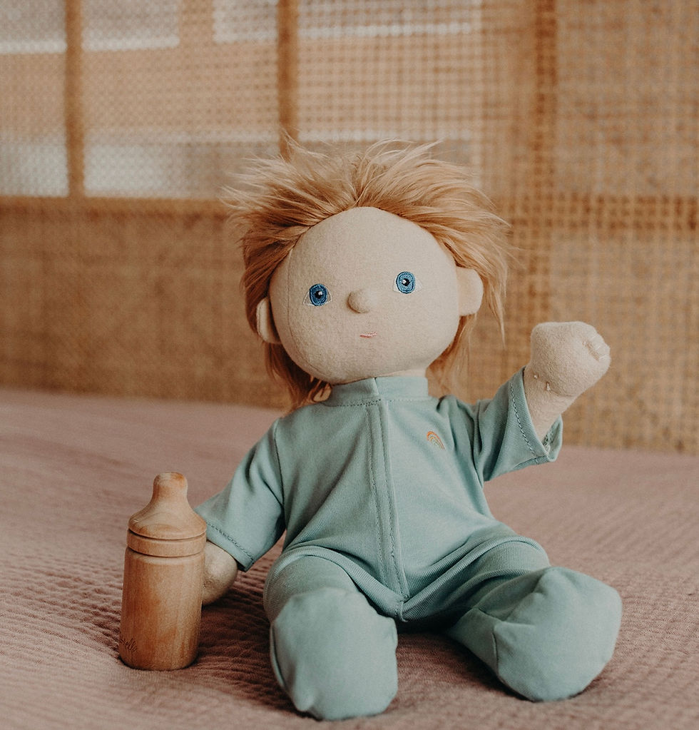 Miniatura: TUTINA AZZURRA DINKUM DOLLS