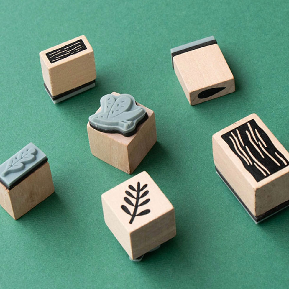 Miniatura: CALMING STAMPS - NATURA