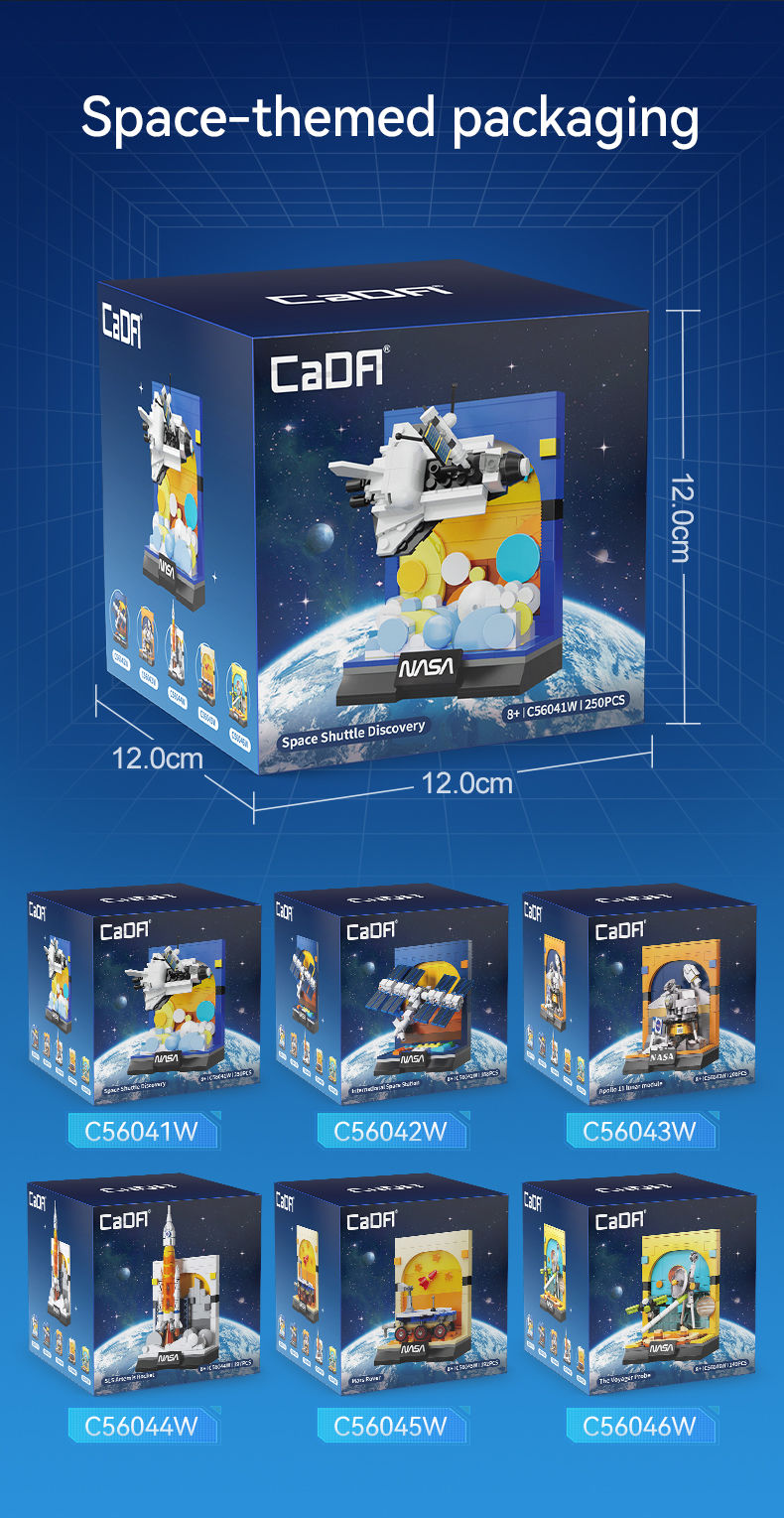 Miniatura: Set Space Shuttle Discovery - 250 pz.