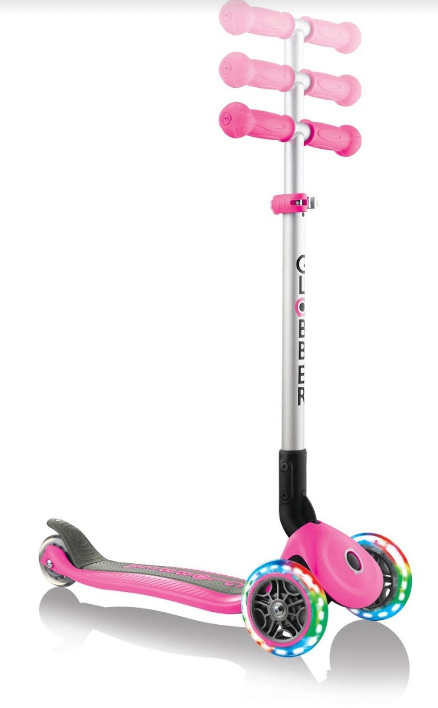 Miniatura: MONOPATTINO 3 RUOTE CON LUCI -PINK