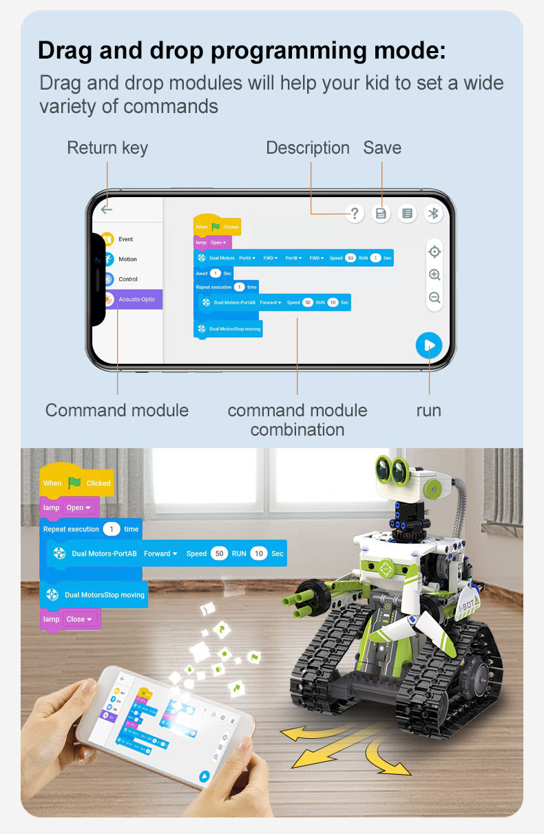 Miniatura: I.Bot Robot - 434 pz.