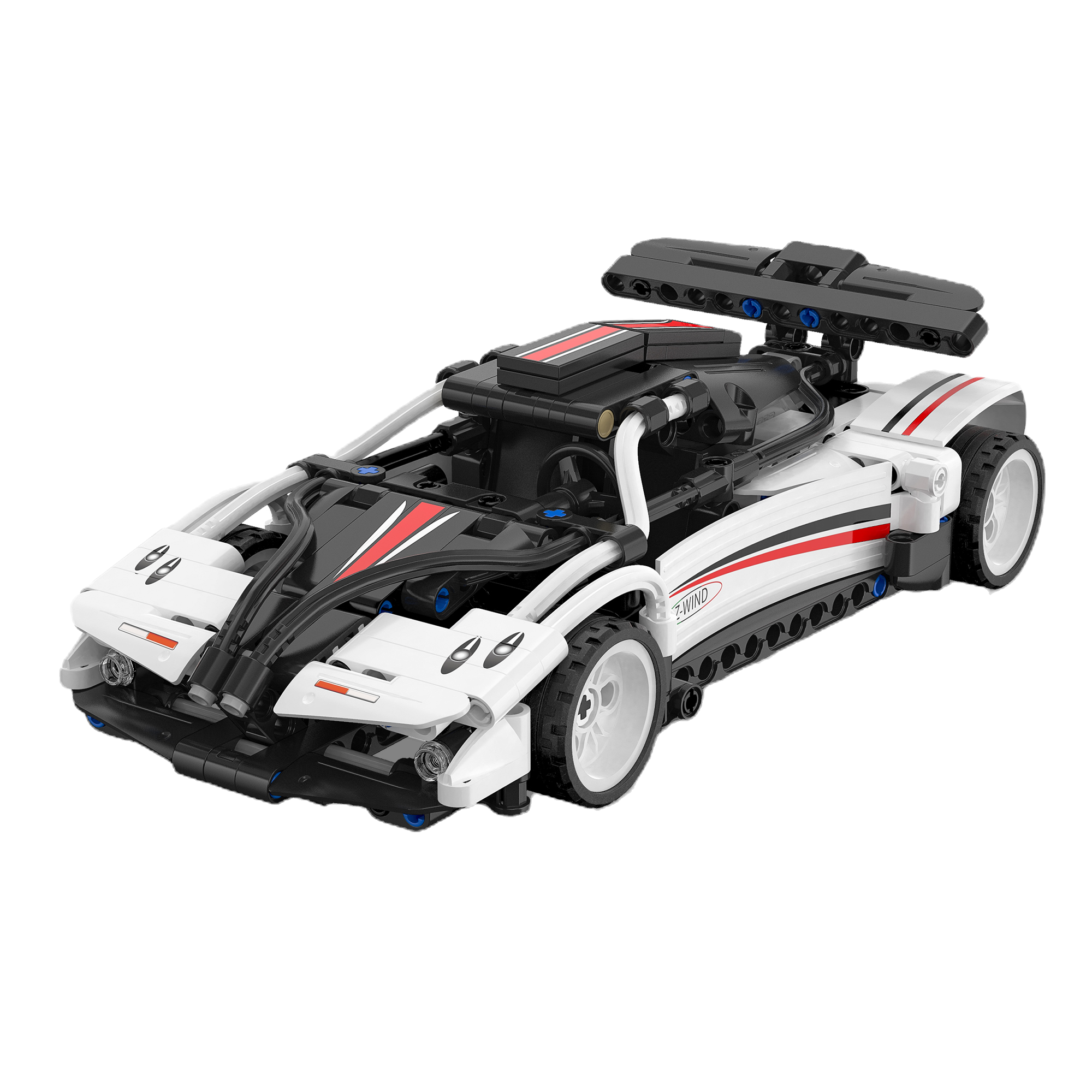 Pull Back - Wind Sports Car - 321 pz.