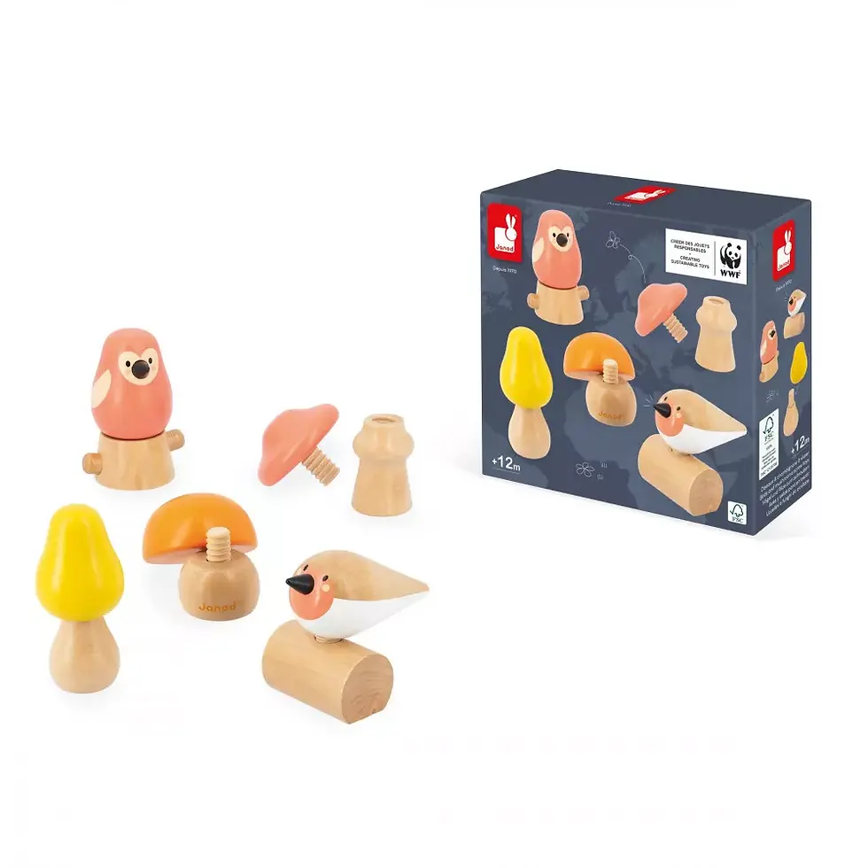 Thumbnail: Uccellini E Funghi Da Avvitare