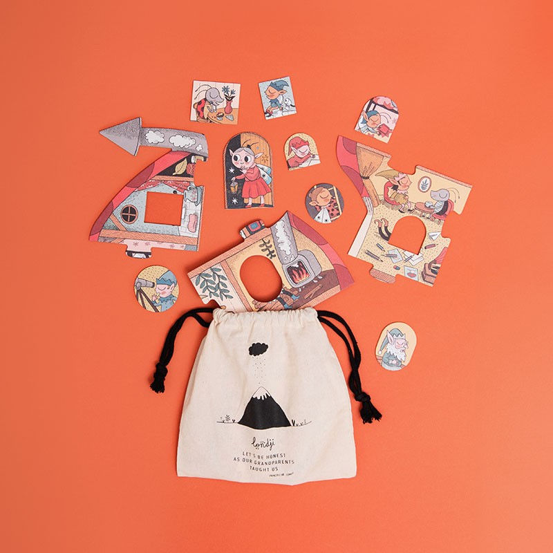 Thumbnail: Puzzle Reversibile 18 Pezzi Sweet Dreams Londji