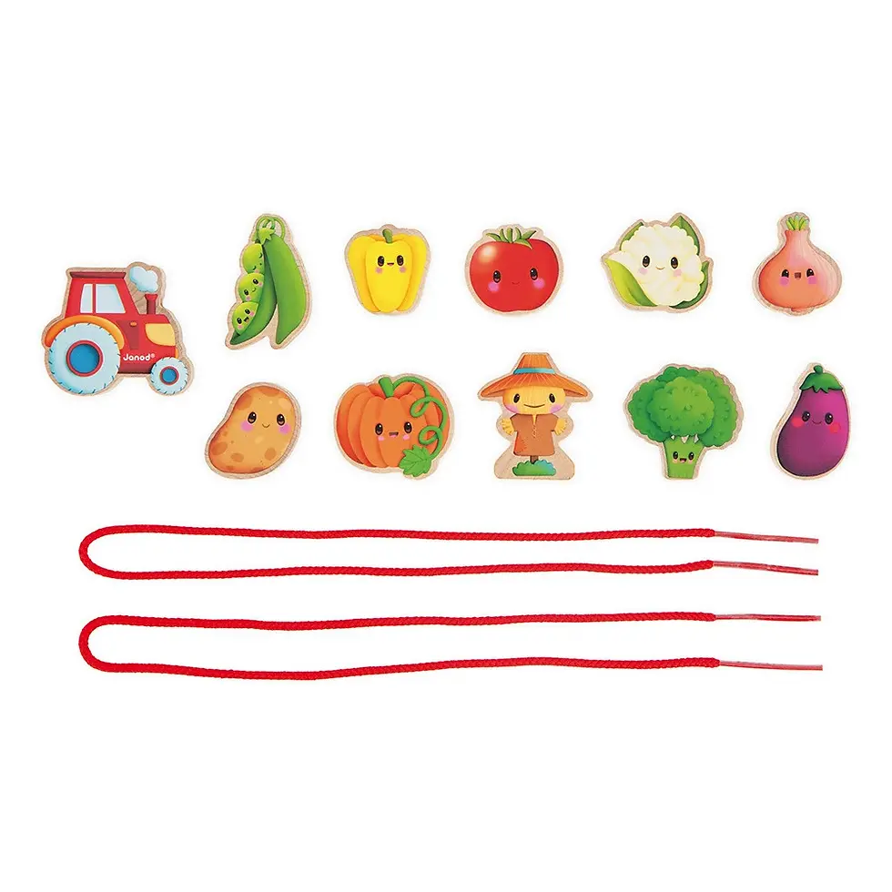 Thumbnail: Perline da infilare nell'orto