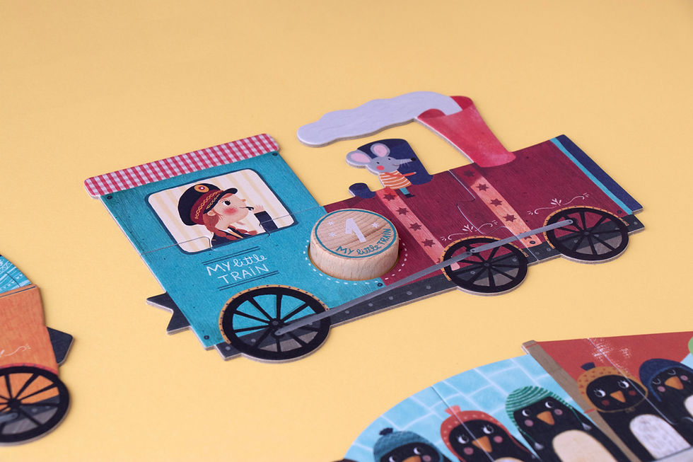 Miniatura: Il Mio Piccolo Treno - Puzzle Educativo