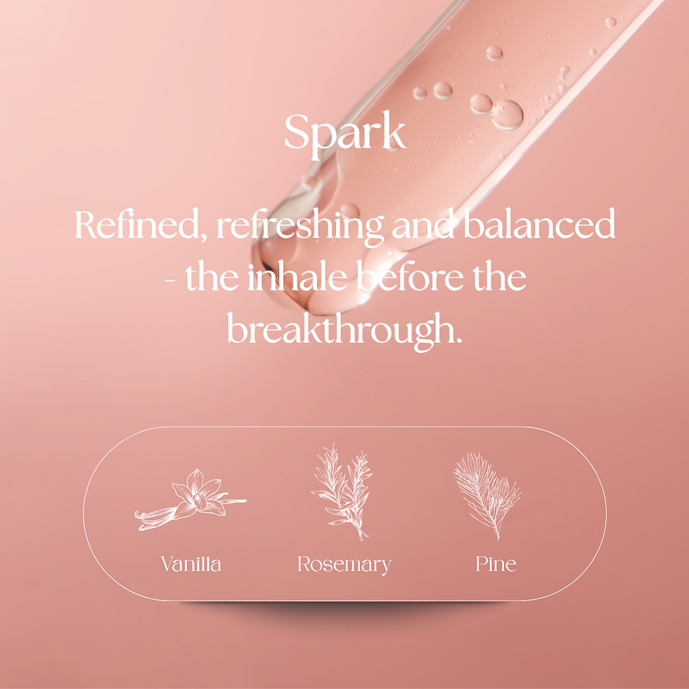 Thumbnail: Spark Essential Oil Blend Scent Profile Infographic
