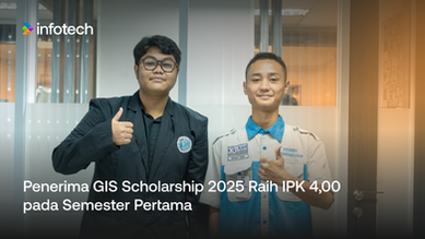 Penerima GIS Scholarship 2025 Raih IPK 4,00 pada Semester Pertama